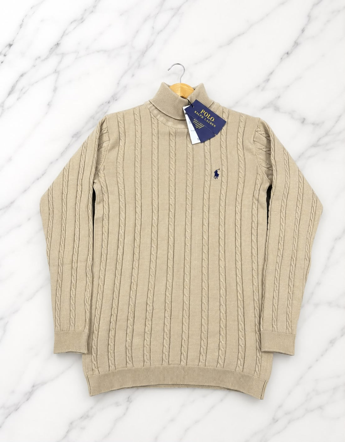 RALPH LAUREN High neck FLAT knits