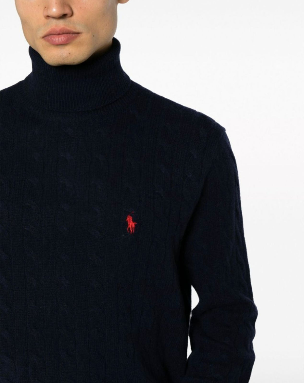 RALPH LAUREN High neck FLAT knits